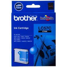 Genuine Brother LC57C Cyan Ink Cartridge