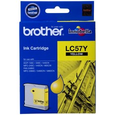 Genuine Brother LC57Y Yellow Ink Cartridge