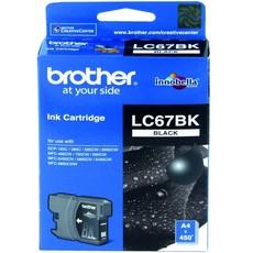 Genuine Brother LC67B Black Ink Cartridge