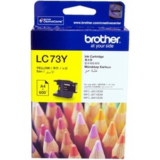 Genuine Brother LC73Y Yellow Ink Cartridge