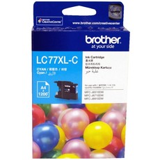 Genuine Brother LC77XL-C High Yield Cyan Ink Cartridge