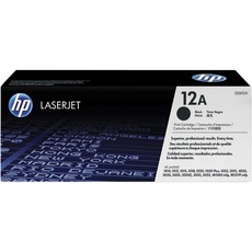 Genuine HP 12A Black LaserJet Toner Cartridge (Q2612A)