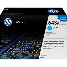 Genuine HP 643A Cyan LaserJet Toner Cartridge (Q5951A)