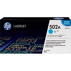 Genuine HP 502A Cyan LaserJet Toner Cartridge (Q6471A)