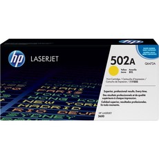 Genuine HP 502A Yellow LaserJet Toner Cartridge (Q6472A)