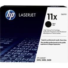 Genuine HP 11X High Yield Black LaserJet Toner Cartridge (Q6511X)