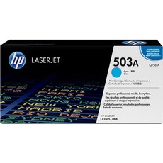 Genuine HP 503A Cyan LaserJet Toner Cartridge (Q7581A)