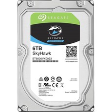 Seagate Skyhawk 6TB 3.5-inch Surveillance Hard Drive (ST6000VX0023)