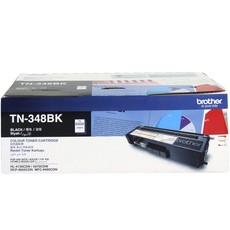 Genuine Brother TN-348BK Black Toner Cartridge