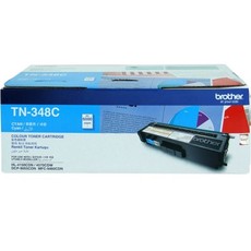 Genuine Brother TN-348C Cyan Toner Cartridge