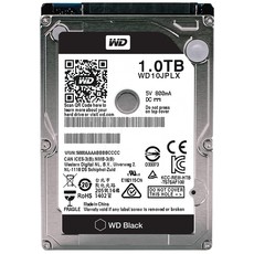 WD Black 1TB 2.5-inch Laptop Hard Drive (WD10JPLX)