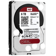 WD Red NAS 6TB 3.5-inch Internal Hard Drive (WD60EFRX)