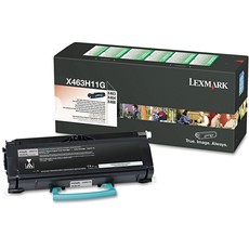 Lexmark X463H11G High Yield Return Program Black Laser Toner Cartridge