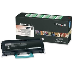 Lexmark X463X11G Extra High Yield Return Program Black Laser Toner Cartridge