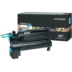 Lexmark X792X1CG Extra High Yield Return Program Cyan Laser Toner Cartridge