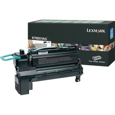 Lexmark X792X1KG Extra High Yield Return Program Black Laser Toner Cartridge