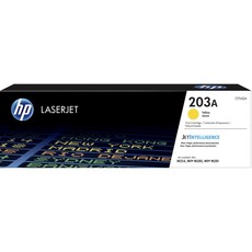 Genuine HP 203A Yellow LaserJet Toner Cartridge (CF542A)