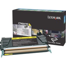 Lexmark C746A1YG Yellow Return Program Laser Toner Cartridge