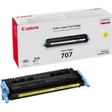 Genuine Canon 707 Yellow Laser Toner Cartridge (9421A004AA)