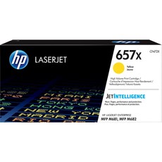 HP 657X High Yield Yellow Original LaserJet Toner Cartridge (CF472X)