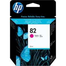 Genuine HP 82 28-ml Magenta Ink Cartridge (CH567A)