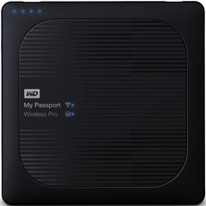 WD My Passport Wireless Pro 1TB 2.5-inch Hard Drive (WDBVPL0010BBK-EESN)