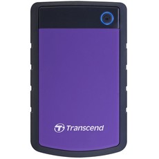 Transcend StoreJet 25H3 4TB USB 3.1 Robust External Hard Drive – Purple (TS4TSJ25H3P)