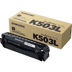 Genuine Samsung CLT-K503L Black Toner Cartridge (SU149A)