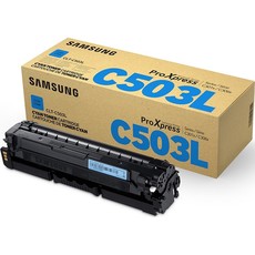 Genuine Samsung CLT-C503L Cyan Toner Cartridge (SU016A)