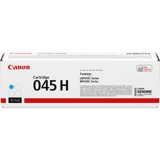 Genuine Canon 045H High Yield Cyan Toner Cartridge (1245C002AA)