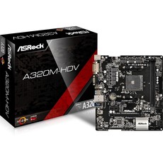 ASRock A320M-HDV AM4 Motherboard