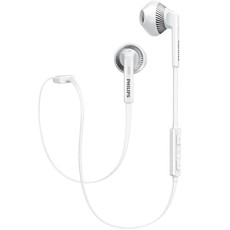 Philips SHB5250 In-Ear Bluetooth Headphones with Mic - White