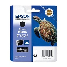 Genuine Epson T1571 25.9ml Photo Black Ink Cartridge