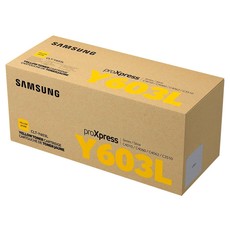 Genuine Samsung CLT-Y603L High Yield Yellow Laser Toner Cartridge (SV253A)