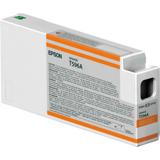 Epson Singlepack Orange T596A00 UltraChrome HDR 350ml Ink Cartridge (C13T596A00)