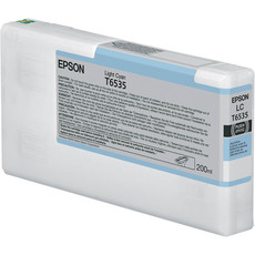 Epson T6535 Light Cyan 200ml Ink Cartridge (C13T653500)