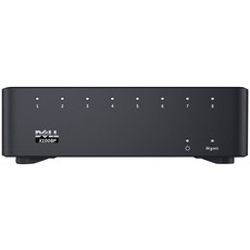 Dell Networking X1008P 8 Port PoE Smart Managed Switch (210-AEIR)