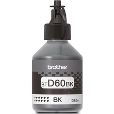 Genuine Brother BT-D60BK Black Ink Bottle