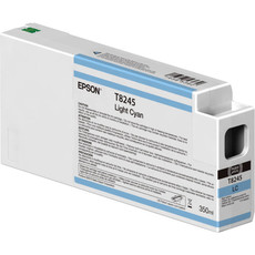 Epson Singlepack Light Cyan T824500 UltraChrome HDX/HD 350ml Ink Cartridge (C13T824500)