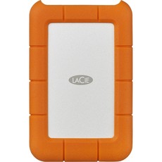 Seagate Lacie 2TB USB-C Rugged Secure External Hard Drive (STFR2000403) - Orange