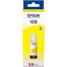 Genuine Epson EcoTank 106 70ml Yellow Ink Bottle