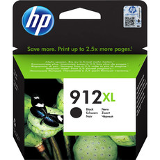 Genuine HP 912XL High Yield Black Ink Cartridge (3YL84AE)