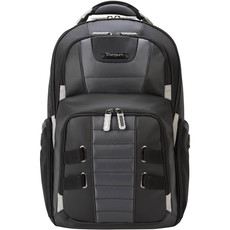 Targus DrifterTrek 15.6-inch Laptop Backpack with USB Power Pass-Thru - Black