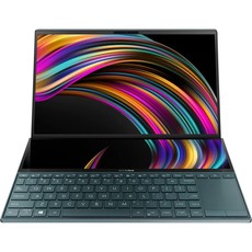 ASUS ZenBook Duo UX481FL Notebook - Core i7-10510U / 14" FHD + 12.6" FHD Touch / 16GB RAM / 512GB SSD / MX250 2GB / Win 10 Home (UX481FL-BM022T)