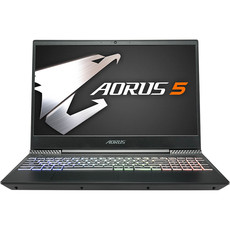 Aorus 5 NA Gaming Notebook PC - Core i7-9750H / 15.6" FHD 144Hz / 8GB RAM / 256GB SSD + 1TB HDD / GTX 1650 4GB / Win 10 Pro