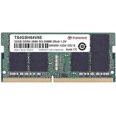 Transcend 32GB DDR4 2666MHz Notebook Memory Module (TS4GSH64V6E)