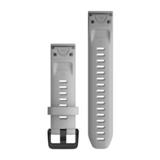 Garmin QuickFit 20mm Powder Grey Silicone Band