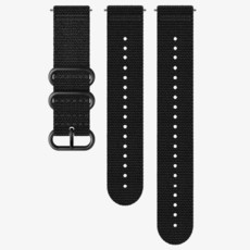 Suunto 24mm Explore 2 Textile Strap Black/Black Size M and L