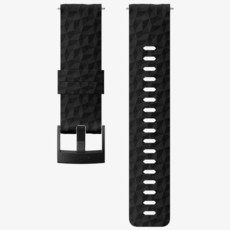 Suunto 24mm Explore 1 Silicone Strap black/black Size M