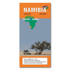 Tracks4Africa - Namibia Paper Map
